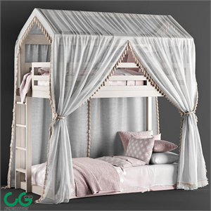 RH Cole House Bunk Bed